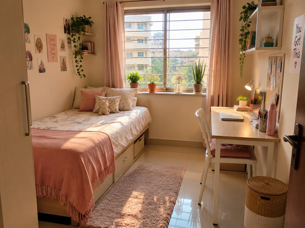 GreenNest Girls PG room